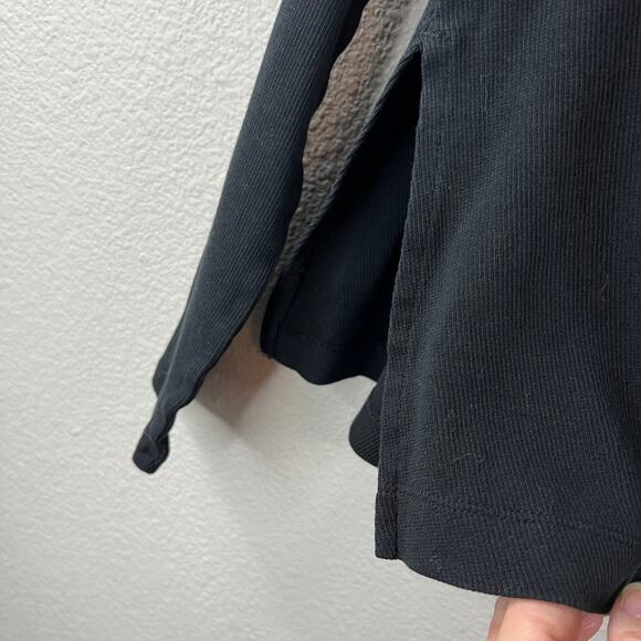 Free People Daniella Floral Embroidered Sheer Shoulder Ribbed Tunic Size M - Picture 8 of 8